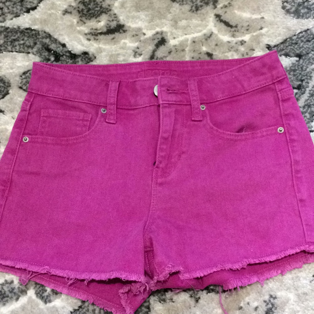 Decree Purple Shorts